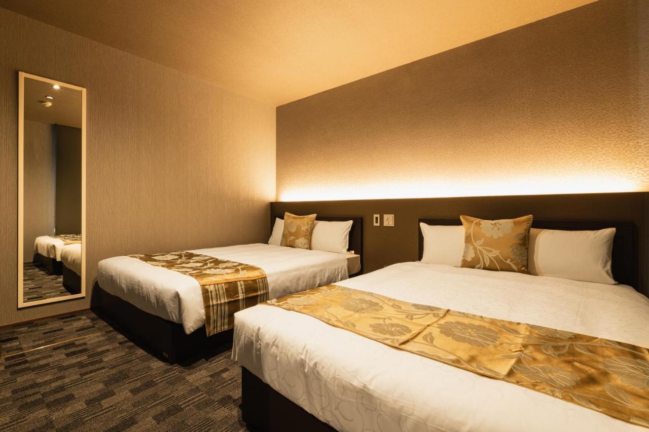 Grand Base Haruyoshi Aparthotel Fukuoka  Exteriör bild